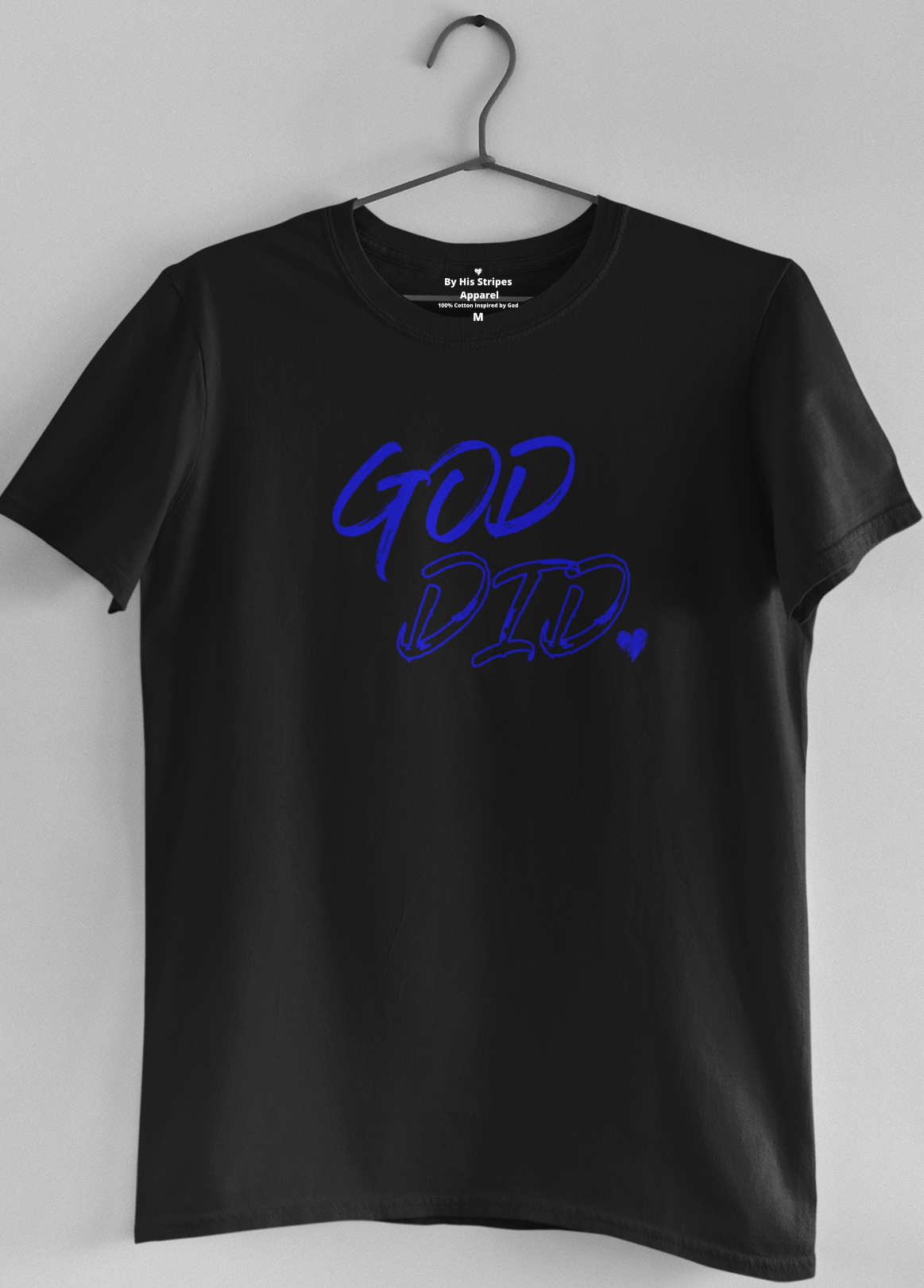 God Did (electric blue)